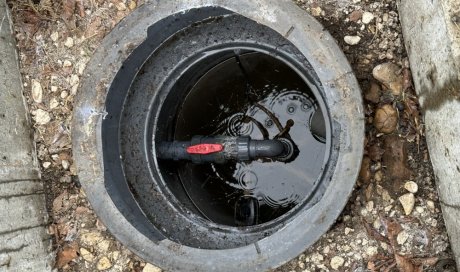 vidange et nettoyage d'une fosse toutes eaux pour entretien à Chaponnay