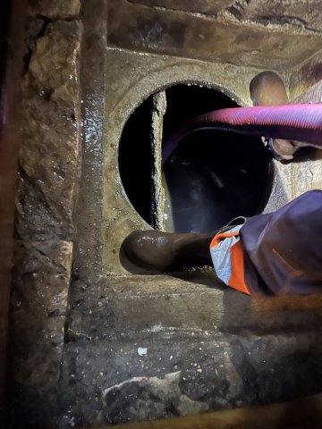 vidange d'une fosse septique pour travaux à Grenay