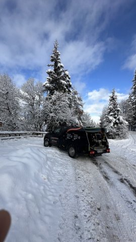 intervention urgente en haute montagne pour la vidange et nettoyage d'une fosse de relevage boucher à Méribel les Allus