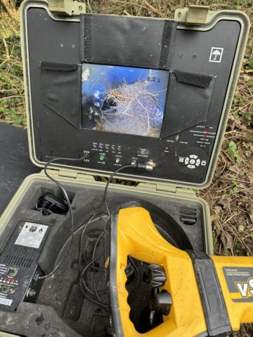 inspection video pour vérification de l'état du réseaux à Estrablin