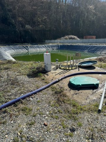 vidange et nettoyage d'un poste de relevage pour remplacement des pompes à Chambéry