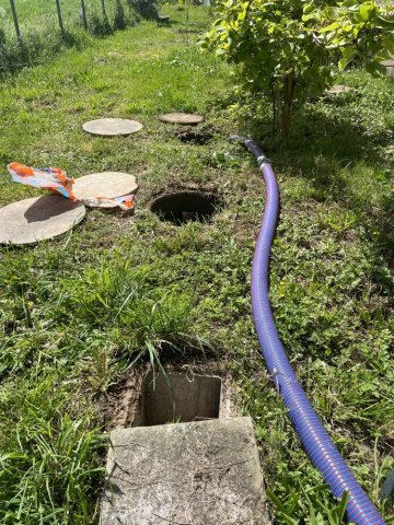 vidange d'une fosse toutes eaux pour entretiens à Saint Savin