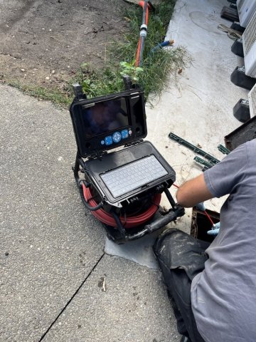 inspection video pour recherche de problème sur canalisation ep à Saint Just Chaleyssin