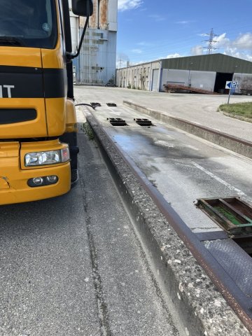 nettoyage d'un pont bascule pour une entreprise à Saint Vulbas