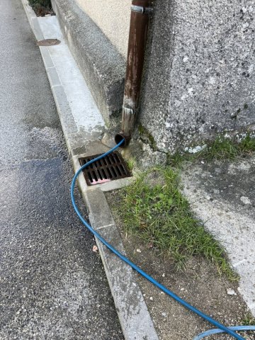 débouchage d'un cheneau de toit à Roche