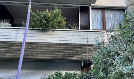 débouchage d'un balcon terrasse à Vaulx-Milieu