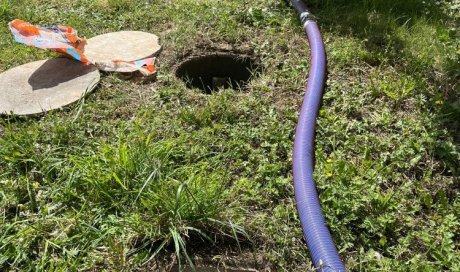 vidange d'une fosse toutes eaux pour entretiens à Saint Savin