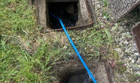 bouchage d'une canalisation eu pour problème d'odeur à Heyrieux