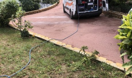 débouchage canalisation wc avec mini hydrocureur à Saint Bonnet de Mure