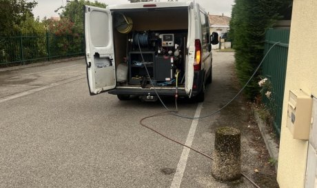 débouchage canalisation cuisine par haute pression à Saint Bonnet de Mure 