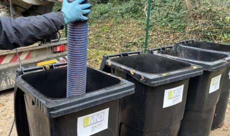 pompage de poubelles de dégrilleur et de panier à Colombier