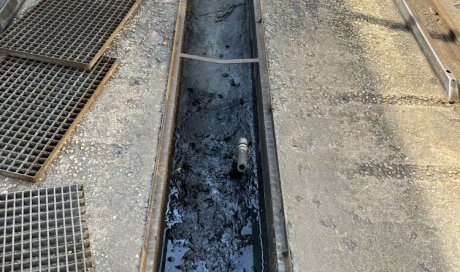 vidange et entretien d'un aire de lavage dans une station service à Dardilly