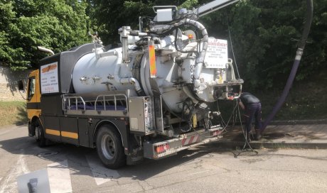 entretien de réseau ep et nettoyage des grilles eau pluvial à Saint Georges D'éspéranche