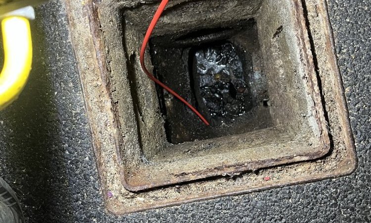 inspection video et localisation de casse dans une canalisation eaux usée à Condrieu