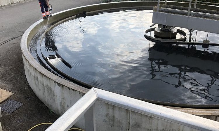 entretien de station d'épuration à colombier saugnieu 