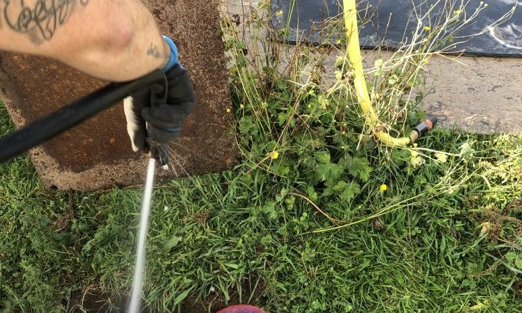 nettoyage pour entretiens des puits perdu dans un centre équestre à Saint Bonnet de Mure 