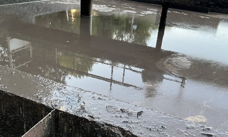 entretien d'une station d'épuration à Cercié en beaujolais 