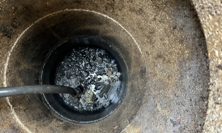 vidange et nettoyage haute pression d'un puits perdu à Corbas
